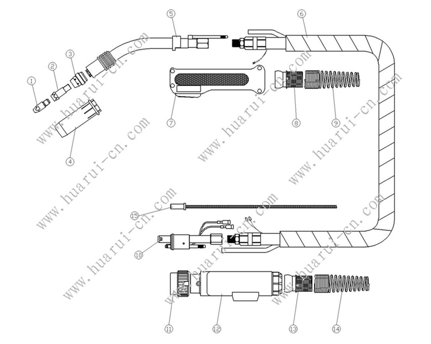 BINZEL系列焊枪61GD说明书-Model