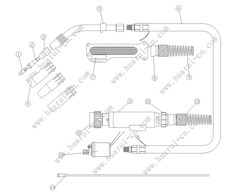 BINZEL系列焊枪40KD 说明书-Model